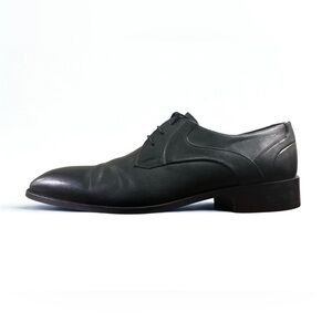 Men’s Black Leather Dress Shoes | Size US 12 | Made in Italy
